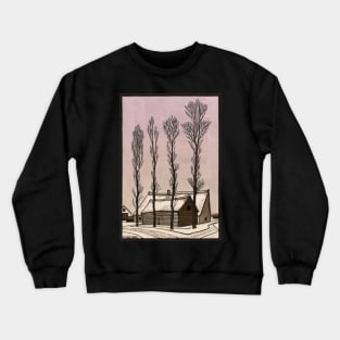 Winter scene Crewneck Sweatshirt